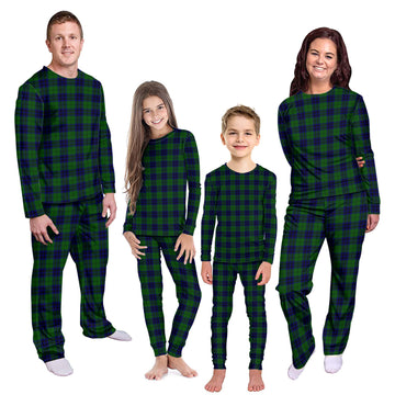 Keith Modern Tartan Pajamas Family Set