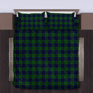 Keith Modern Tartan Quilt Bed Set