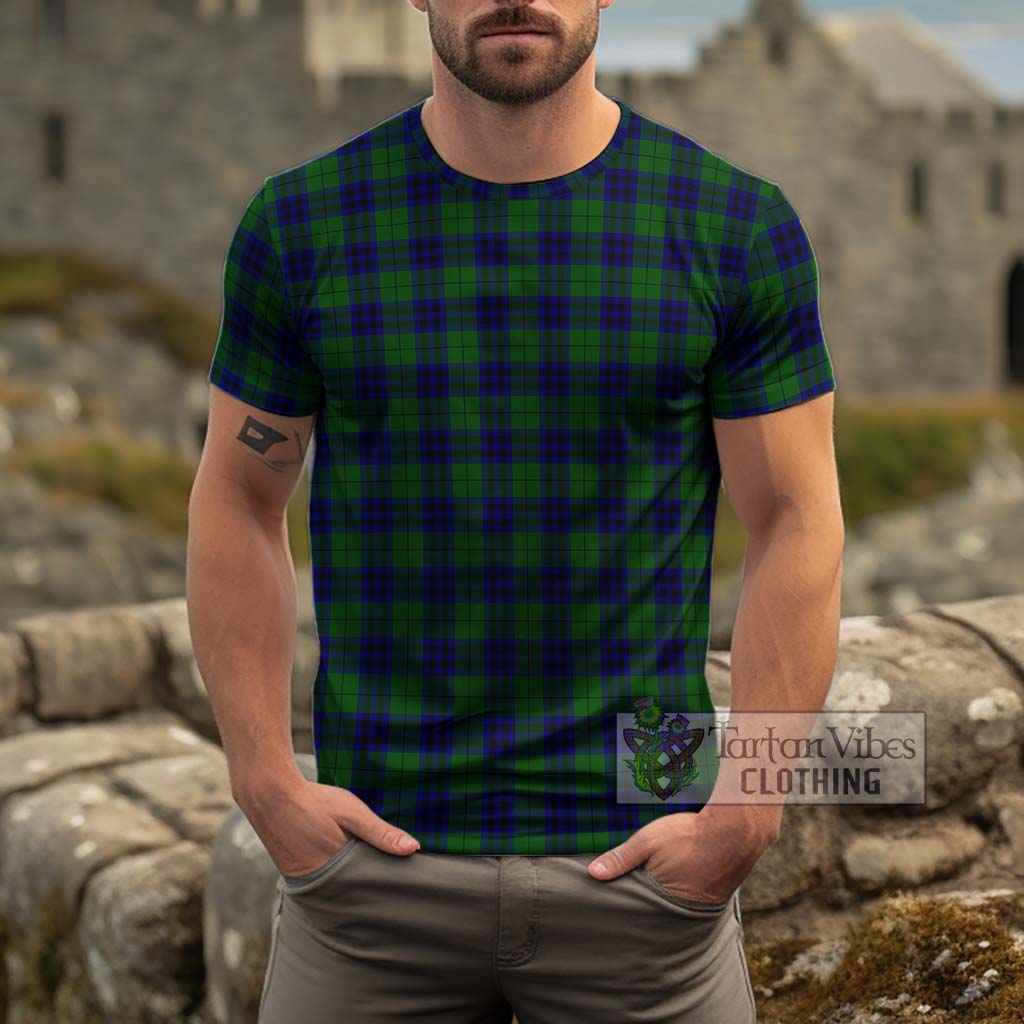 Keith Modern Tartan Cotton T-Shirt Men's Shirt - Tartanvibesclothing Shop