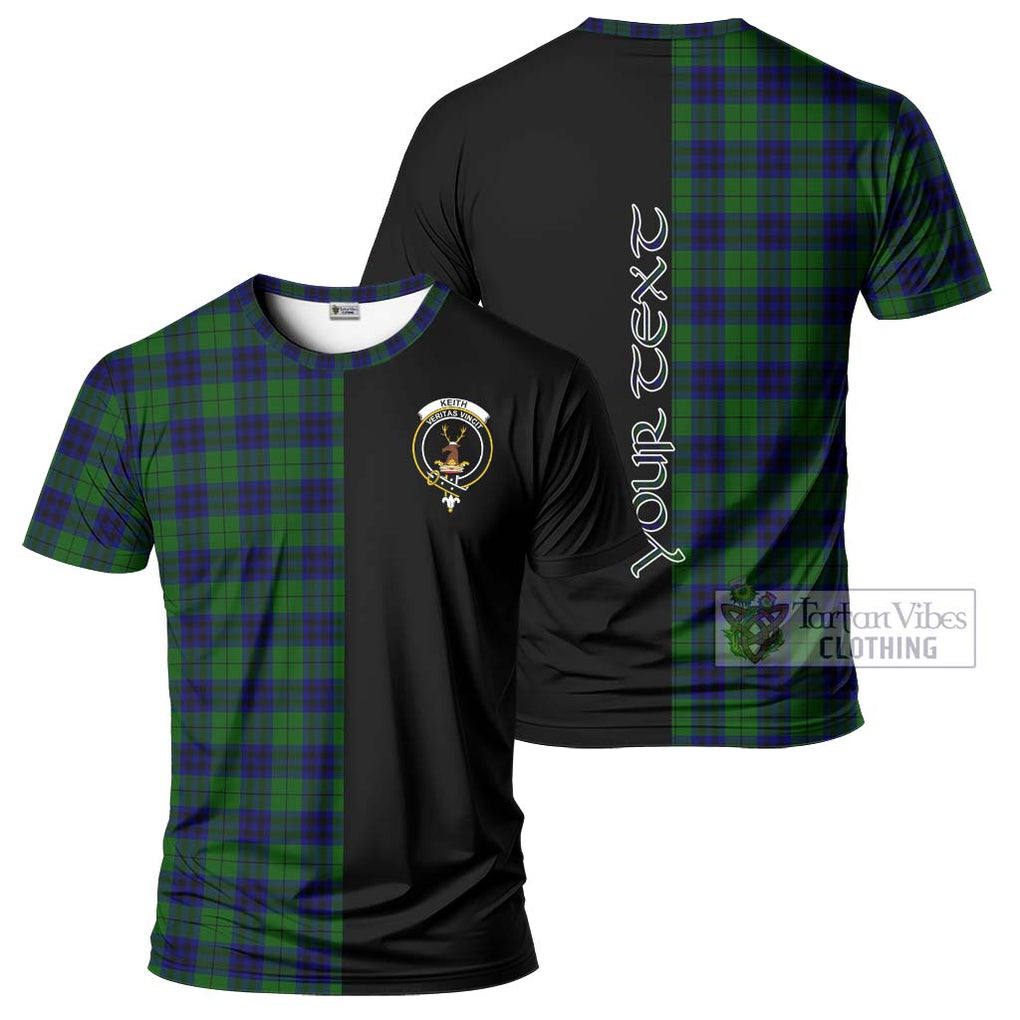 Keith Modern Tartan T-Shirt with Family Crest and Half Of Me Style Kid's Shirt - Tartanvibesclothing Shop