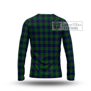 Keith Modern Tartan Long Sleeve T-Shirt with Family Crest DNA In Me Style