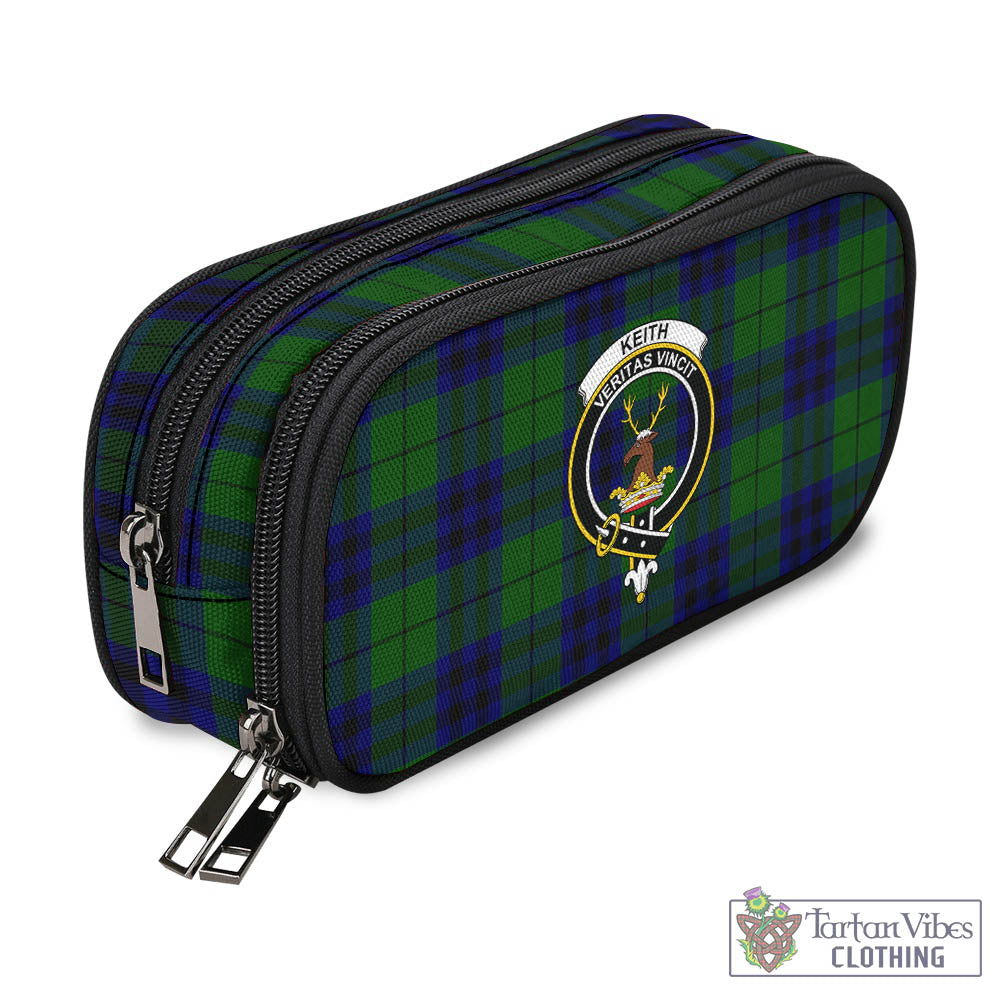 Tartan Vibes Clothing Keith Modern Tartan Pen and Pencil Case with Family Crest