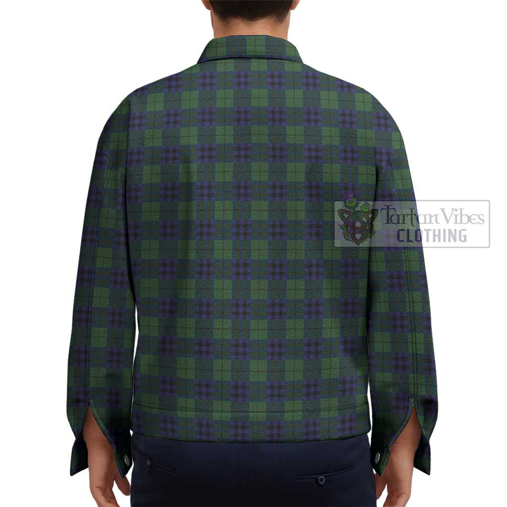 Keith Modern Tartan Unisex Lapel Cotton Jacket - Tartan Vibes Clothing