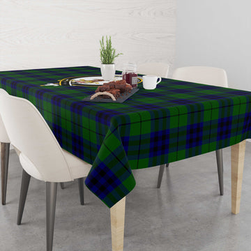 Keith Modern Tartan Tablecloth with Family Crest