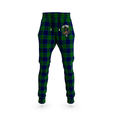 Keith Modern Tartan Joggers Pants with Family Crest