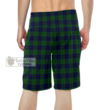 Keith Modern Tartan Men's Board Shorts