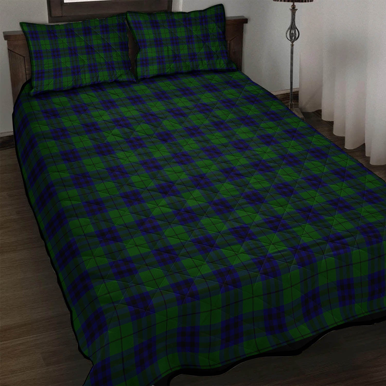 Keith Modern Tartan Quilt Bed Set - Tartan Vibes Clothing