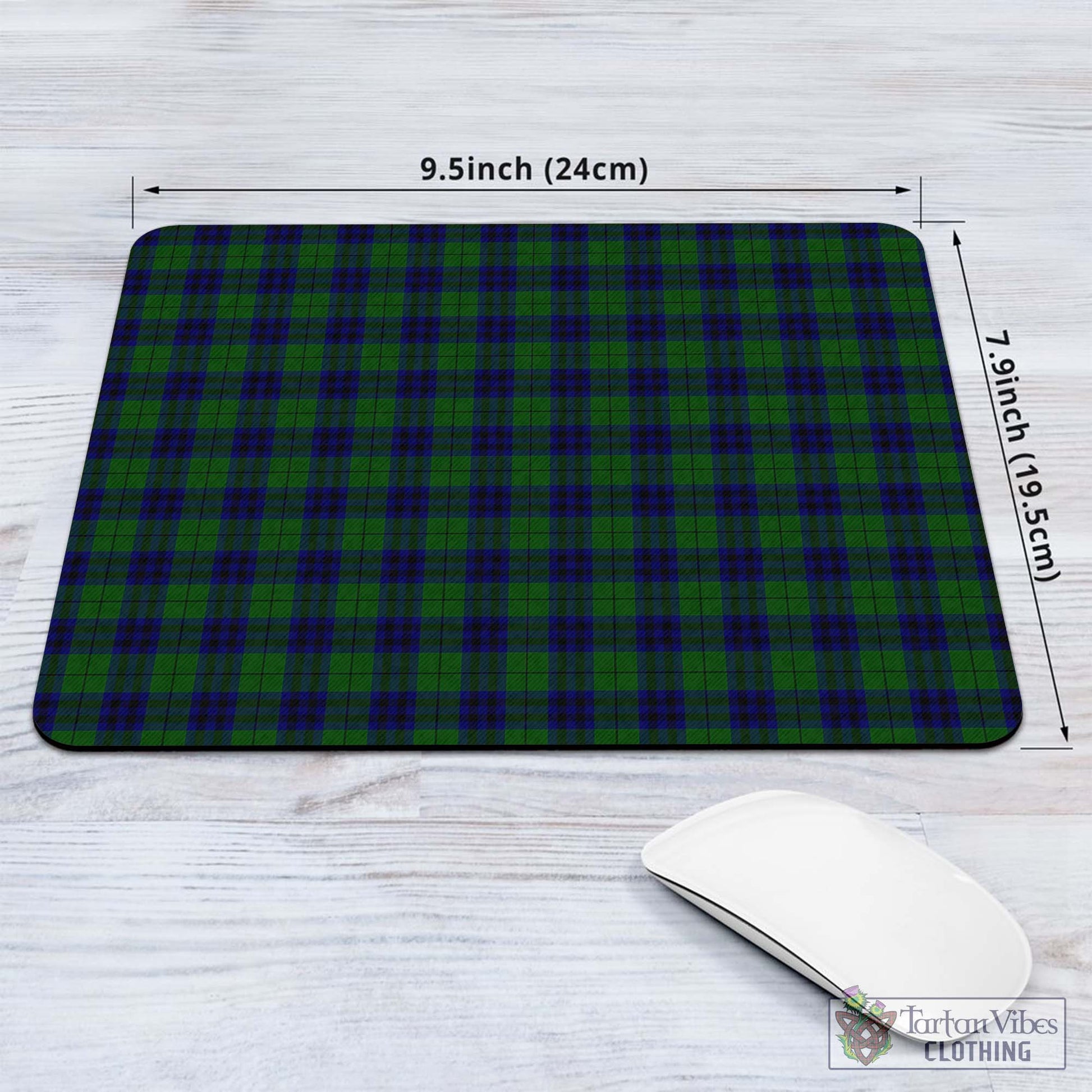 Tartan Vibes Clothing Keith Modern Tartan Mouse Pad