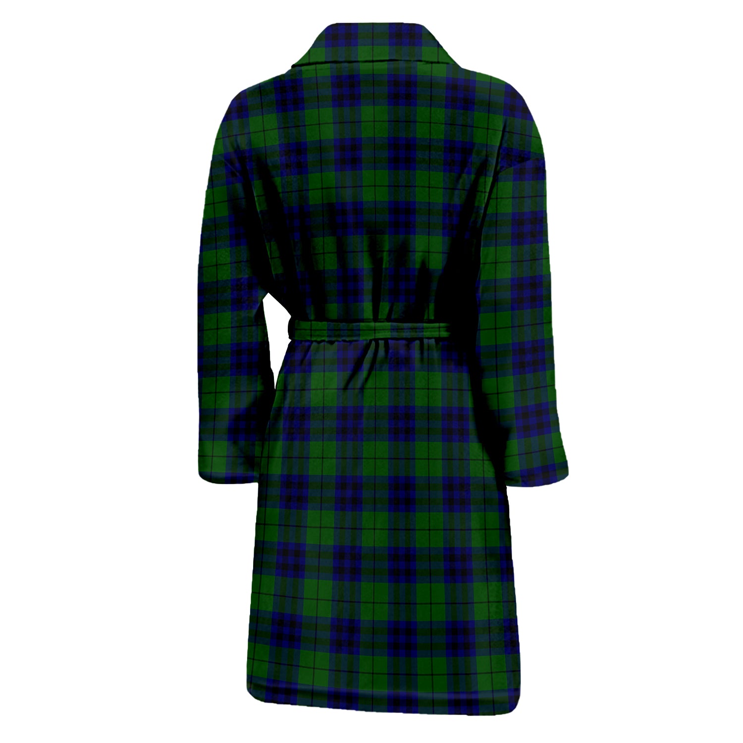 Keith Modern Tartan Bathrobe with Family Crest - Tartan Vibes Clothing