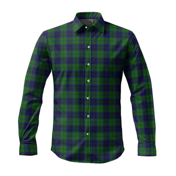 Keith Modern Tartan Long Sleeve Button Up Shirt