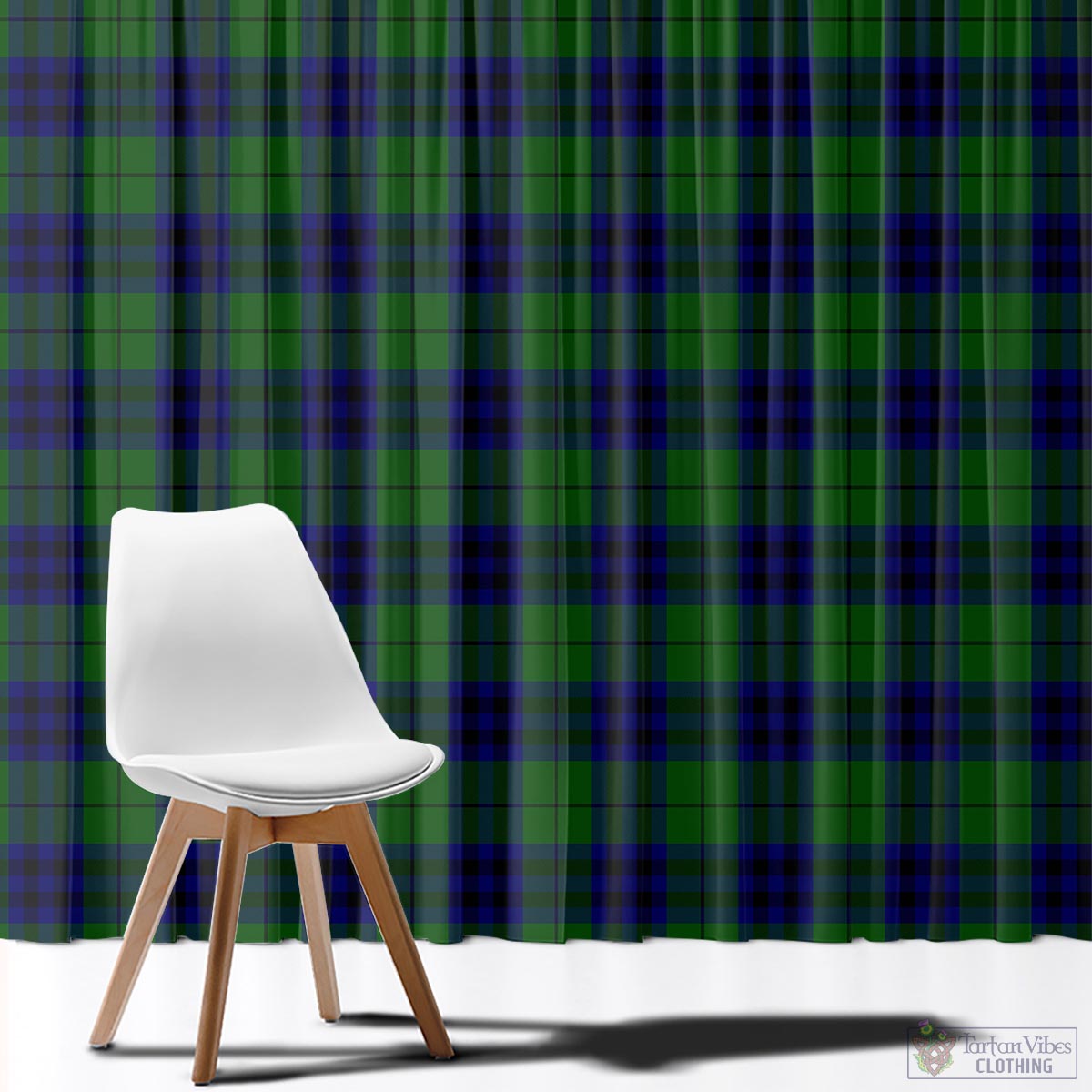 Keith Modern Tartan Window Curtain