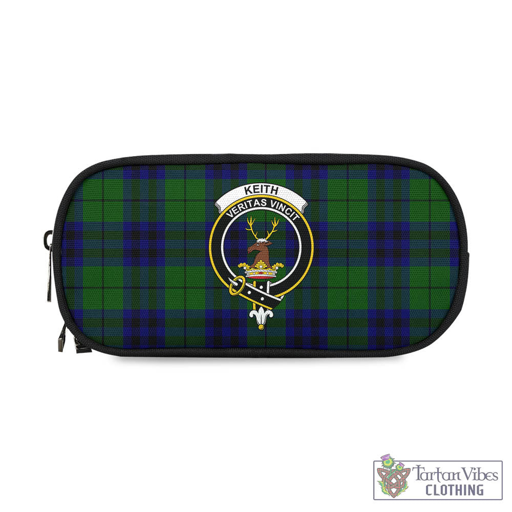 Tartan Vibes Clothing Keith Modern Tartan Pen and Pencil Case with Family Crest