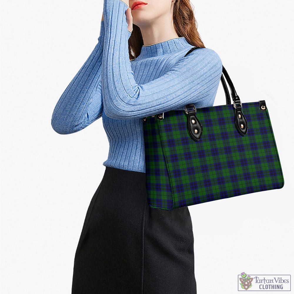 Tartan Vibes Clothing Keith Modern Tartan Luxury Leather Handbags