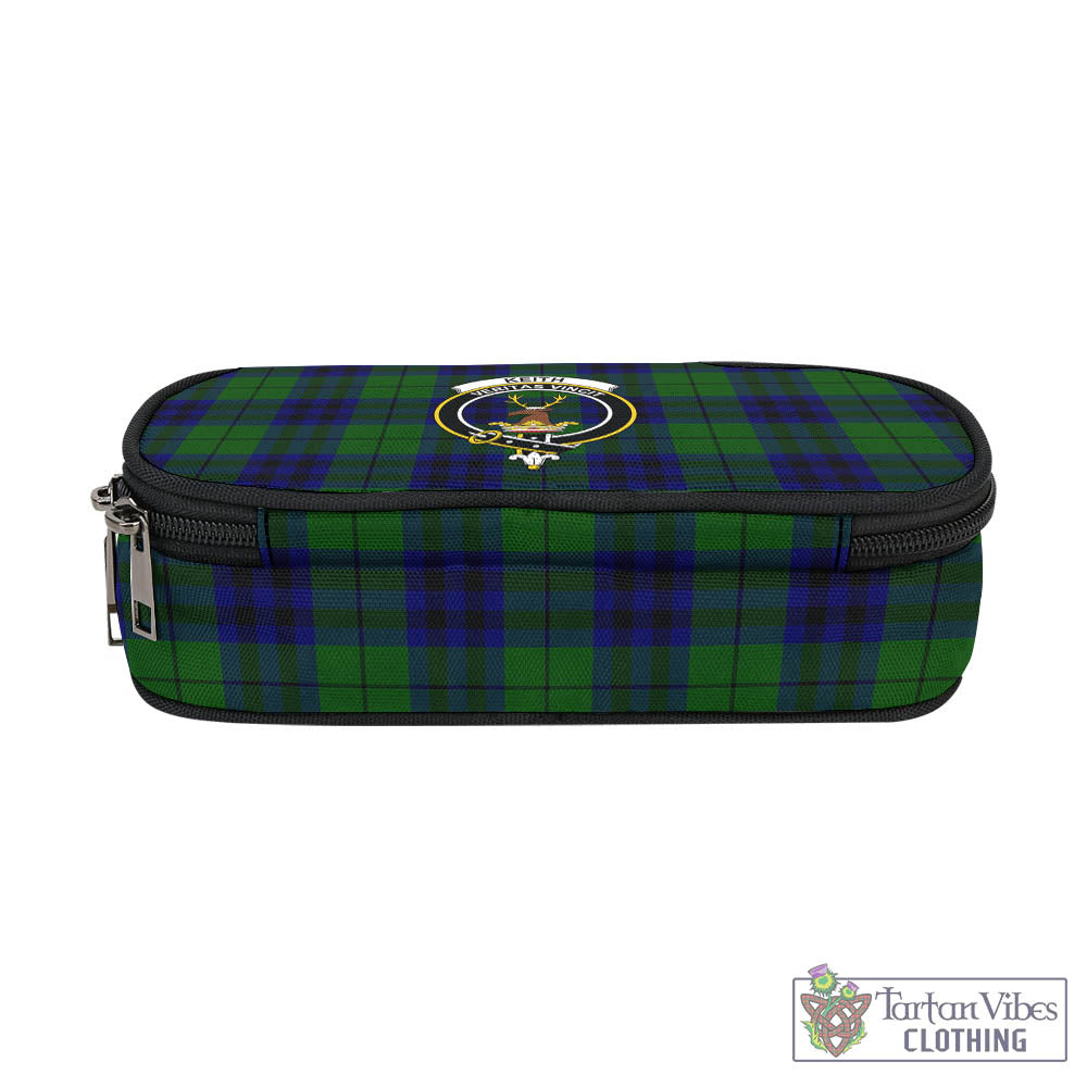 Tartan Vibes Clothing Keith Modern Tartan Pen and Pencil Case with Family Crest