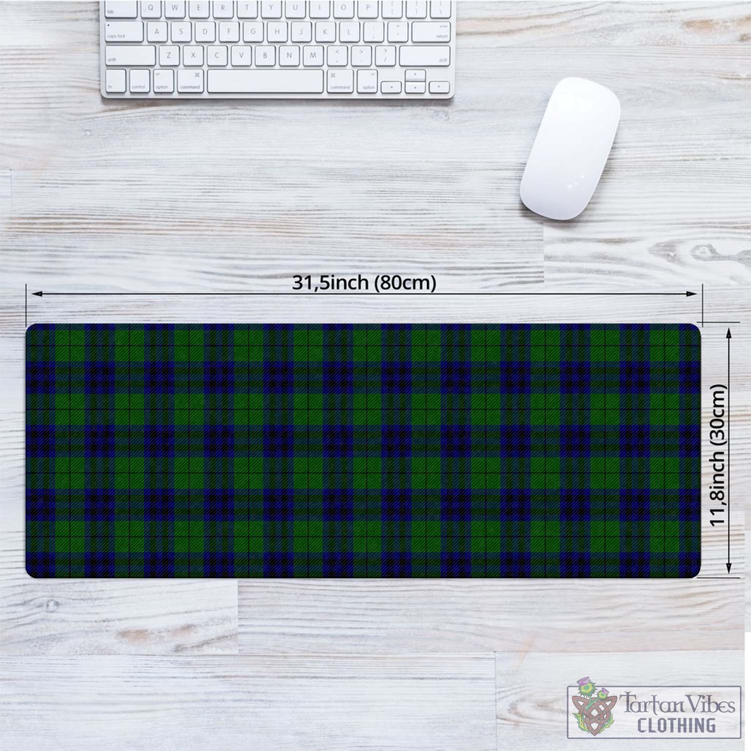 Tartan Vibes Clothing Keith Modern Tartan Mouse Pad