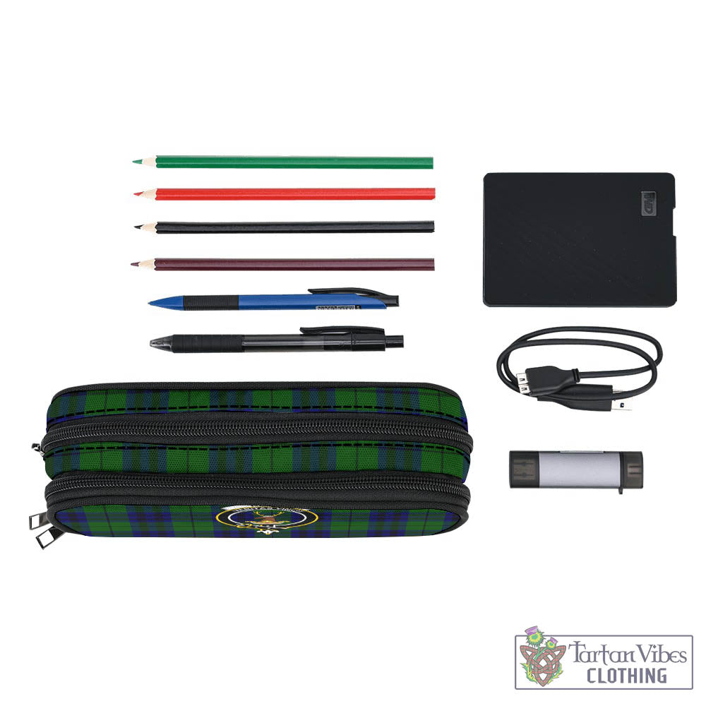 Tartan Vibes Clothing Keith Modern Tartan Pen and Pencil Case with Family Crest