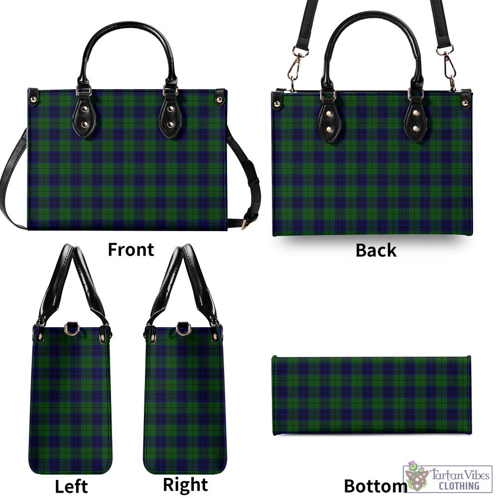 Tartan Vibes Clothing Keith Modern Tartan Luxury Leather Handbags