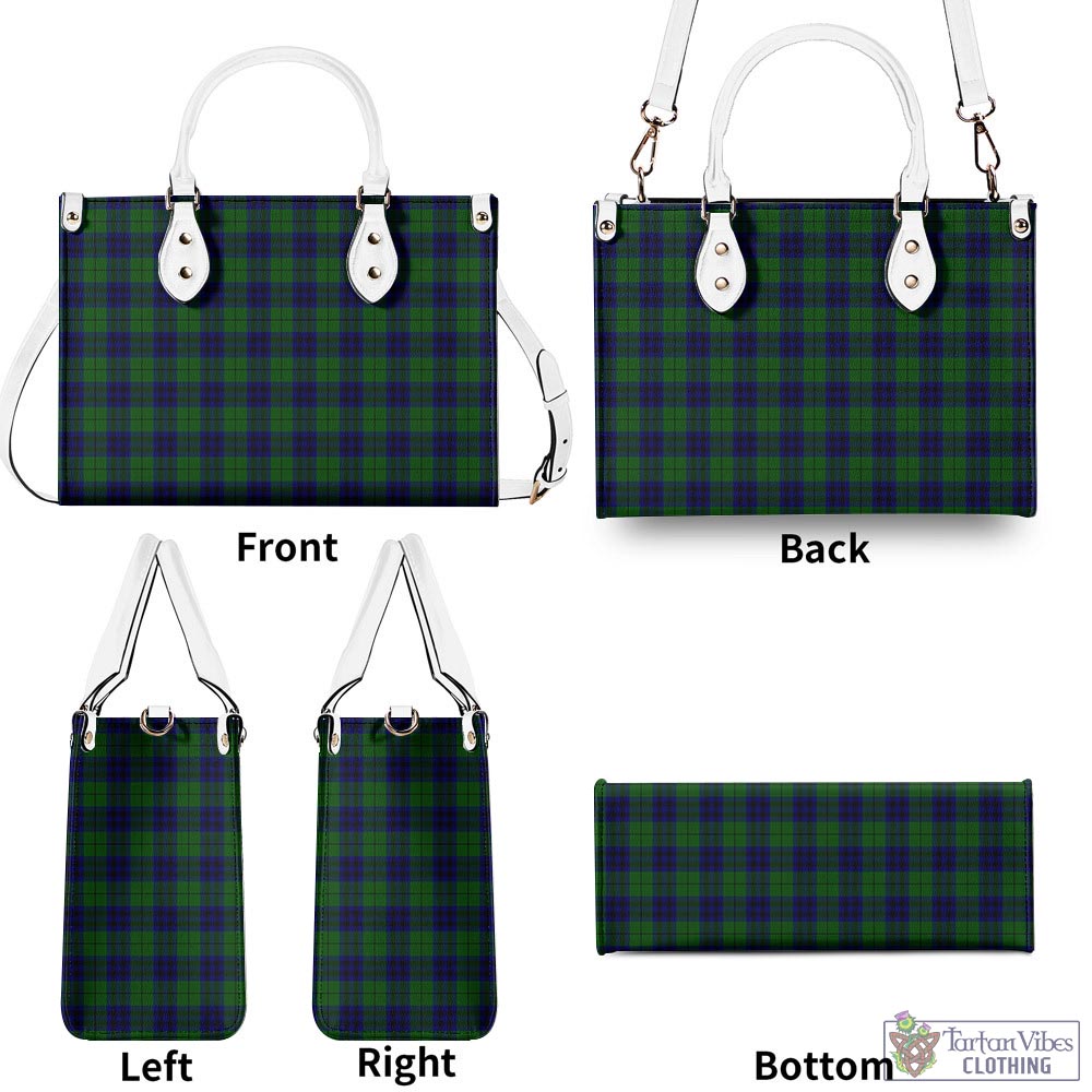 Tartan Vibes Clothing Keith Modern Tartan Luxury Leather Handbags