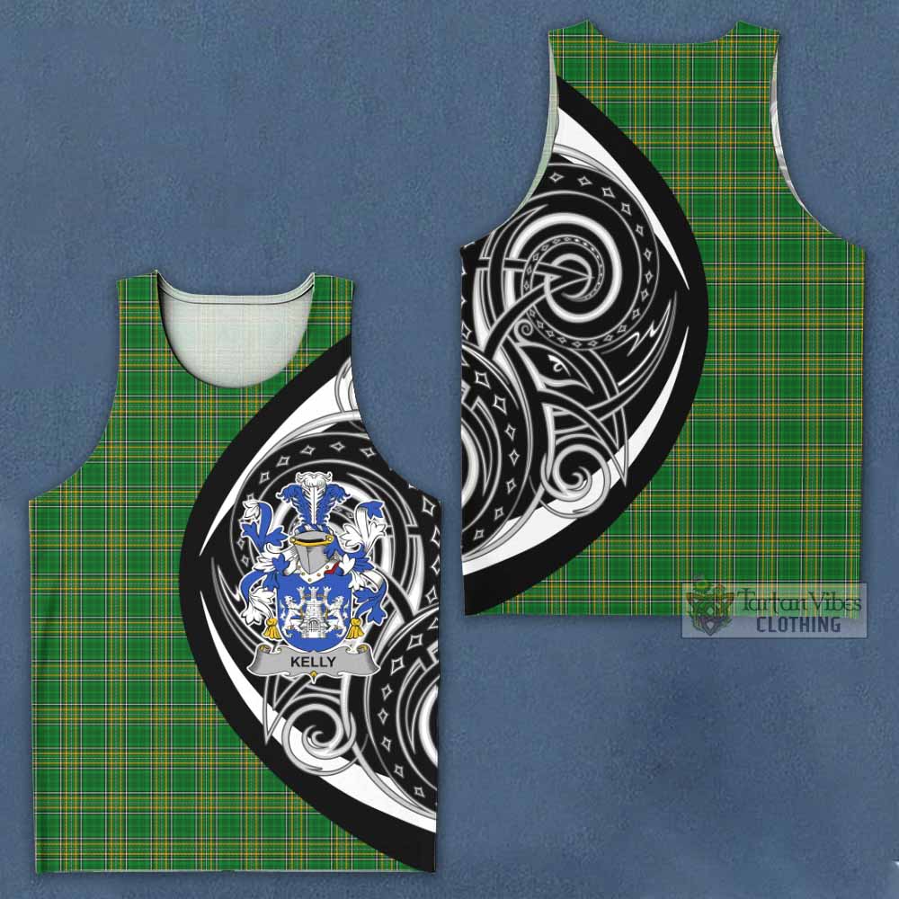 Kelly Irish Clan Men's Tank Top Celtic Circle Style - Tartan Vibes Clothing