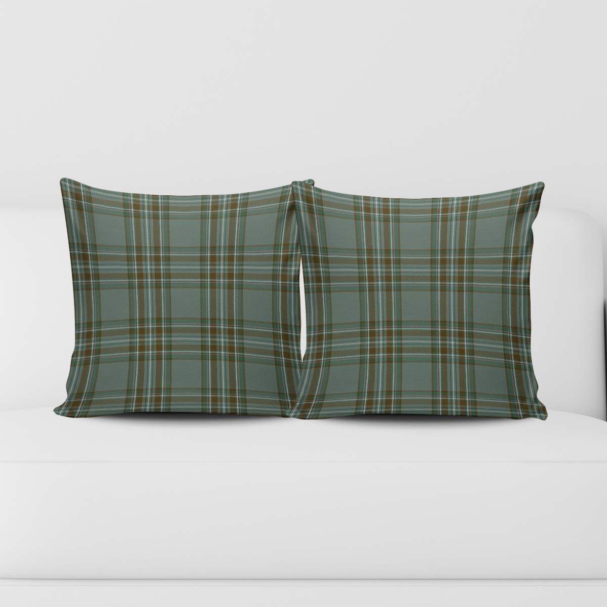 Kelly Dress Tartan Pillow Cover Square Pillow Cover - Tartanvibesclothing