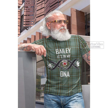 Kelly Tartan Cotton T-shirt with Family Crest DNA In Me Style