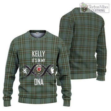 Kelly Tartan Ugly Sweater with Family Crest DNA In Me Style