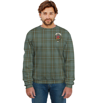 Kelly Dress Tartan Sweatshirt with Family Crest