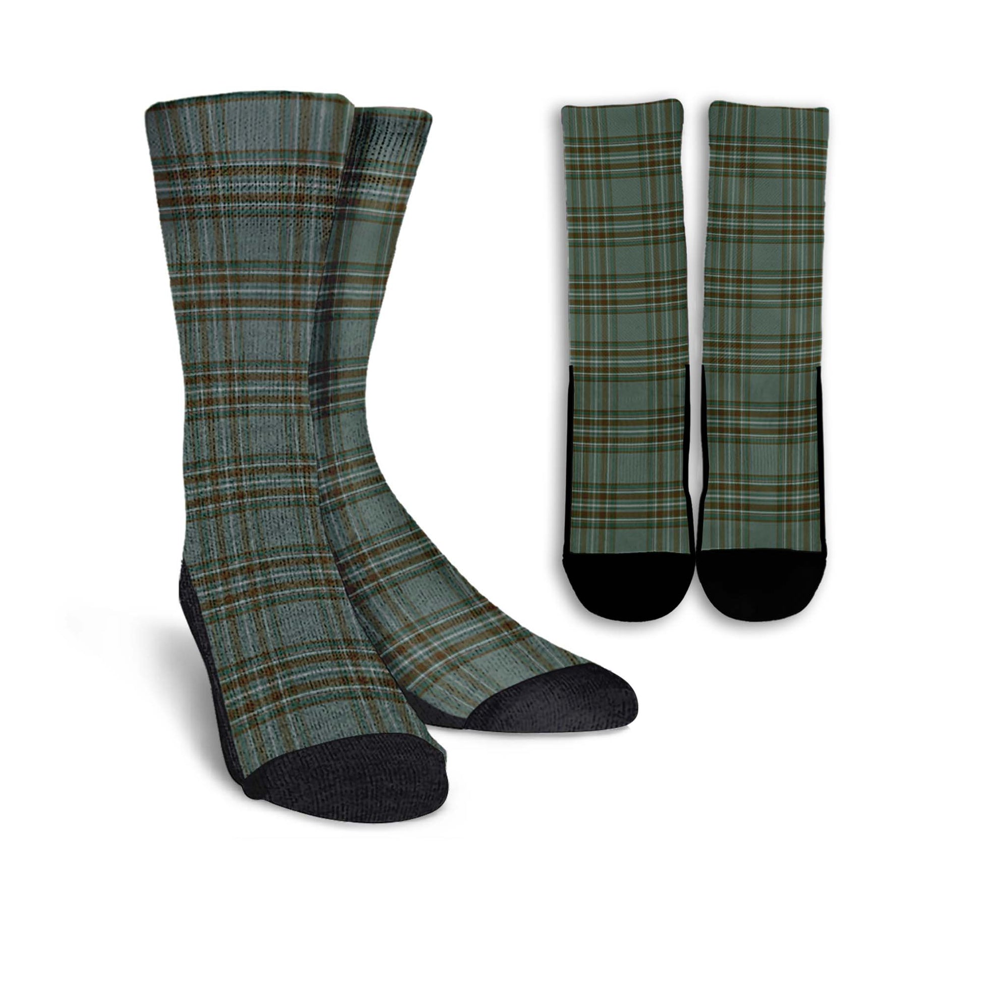 Kelly Dress Tartan Crew Socks - Tartanvibesclothing