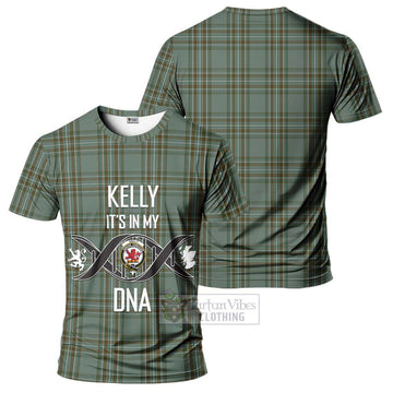 Kelly Tartan T-Shirt with Family Crest DNA In Me Style