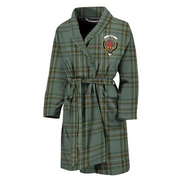 Kelly Dress Tartan Bathrobe with Family Crest