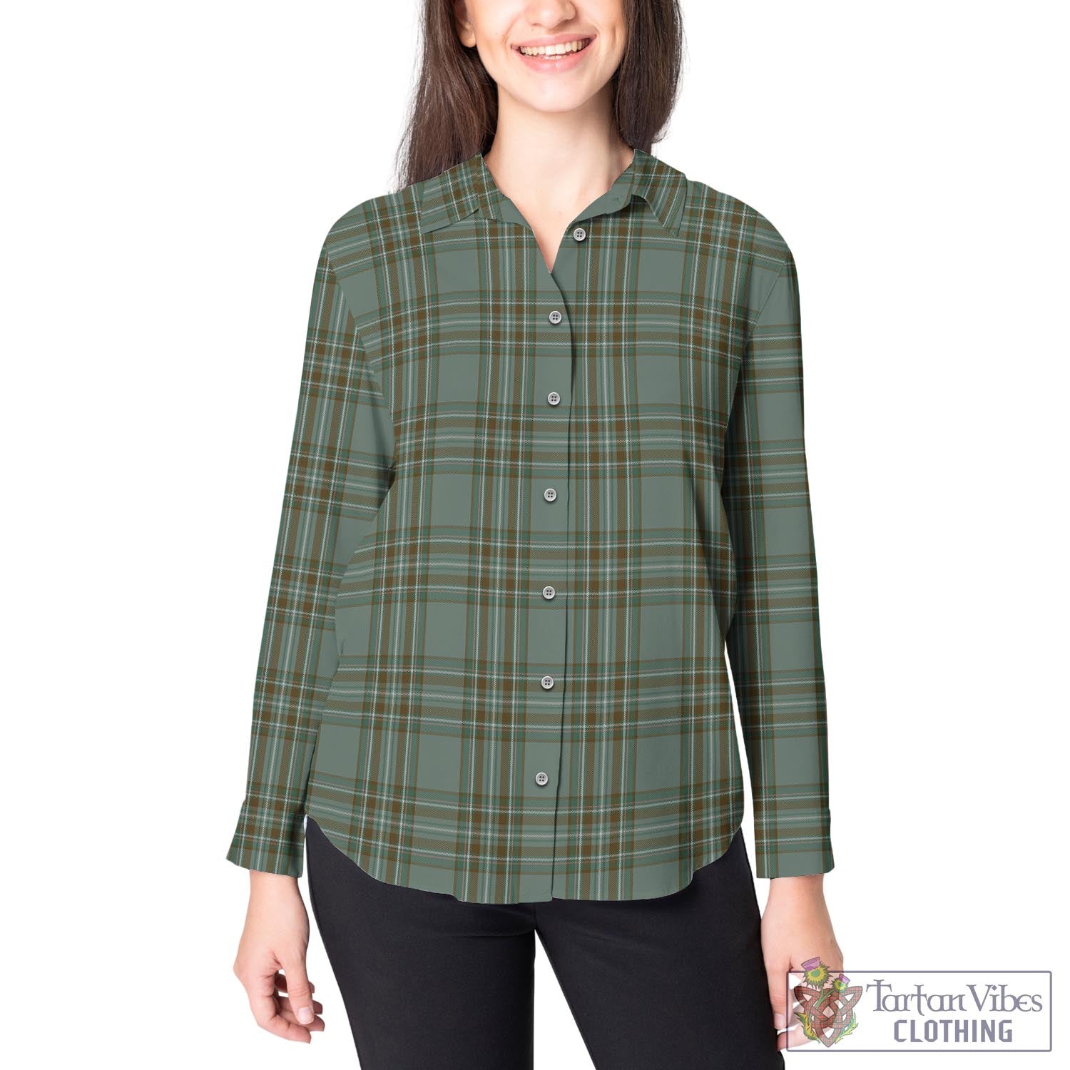 Kelly Dress Tartan Womens Casual Shirt