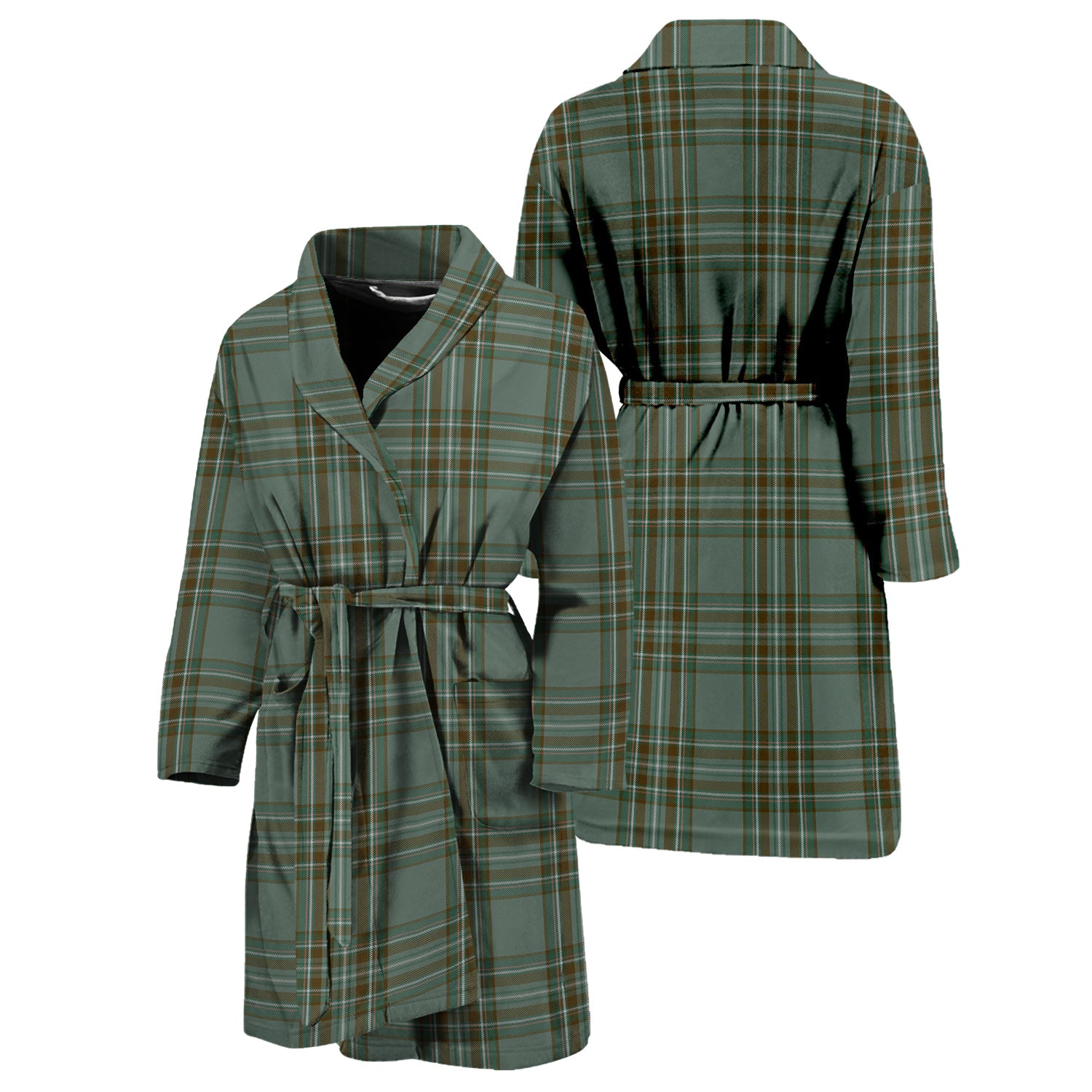 Kelly Tartan Bathrobe Unisex M - Tartan Vibes Clothing