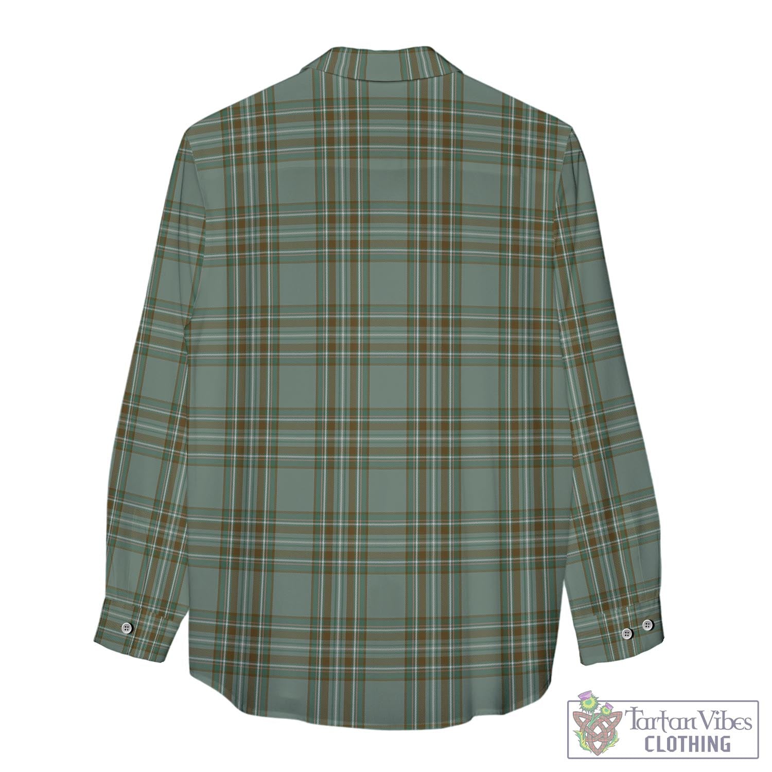 Tartan Vibes Clothing Kelly Dress Tartan Womens Casual Shirt with Family Crest