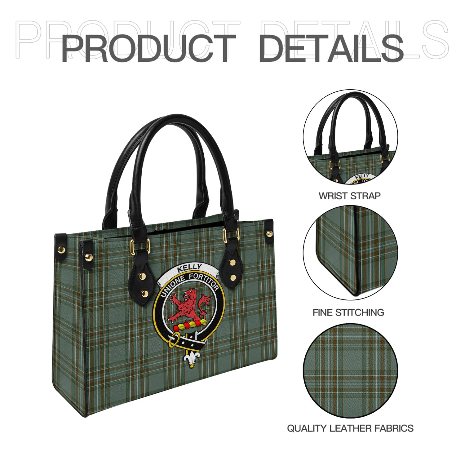 kelly-dress-tartan-leather-bag-with-family-crest