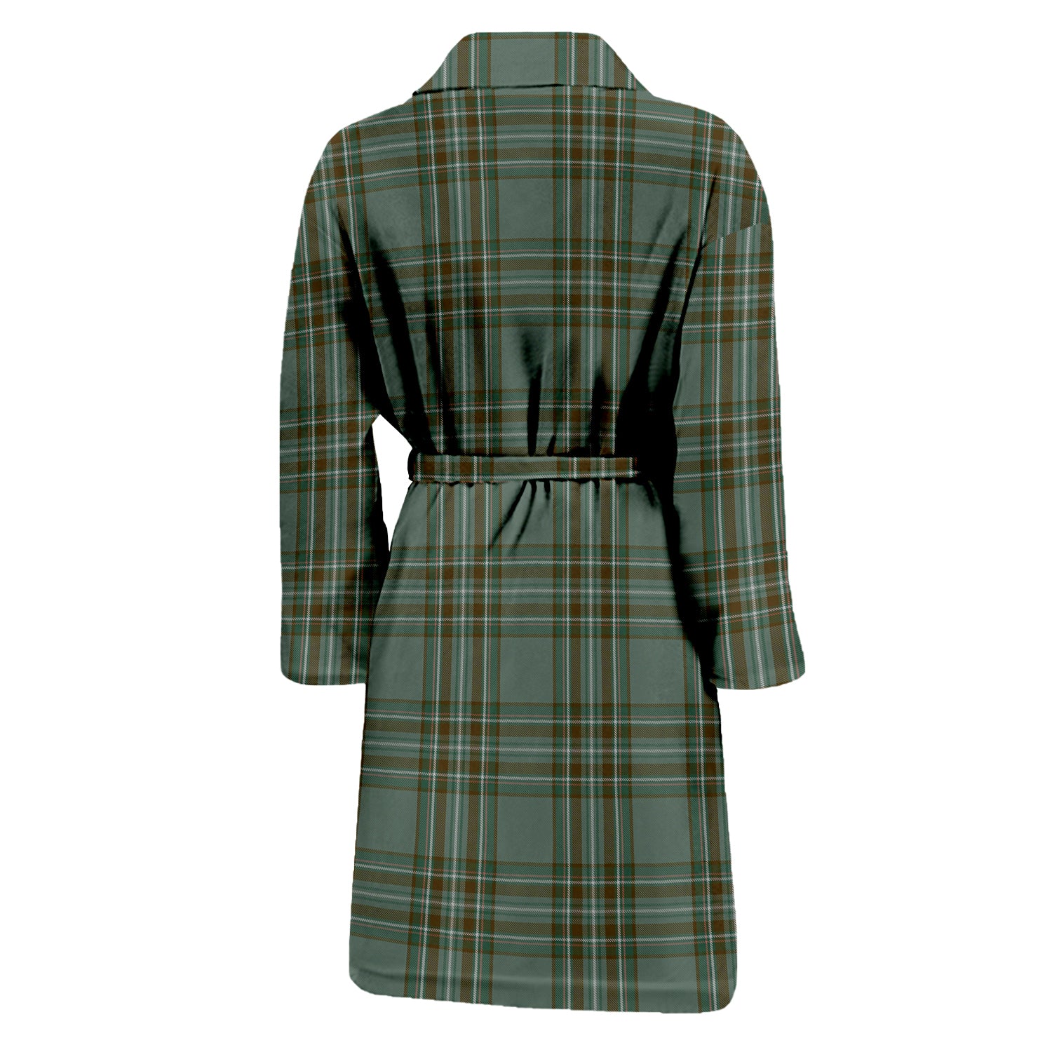 Kelly Tartan Bathrobe with Family Crest - Tartan Vibes Clothing