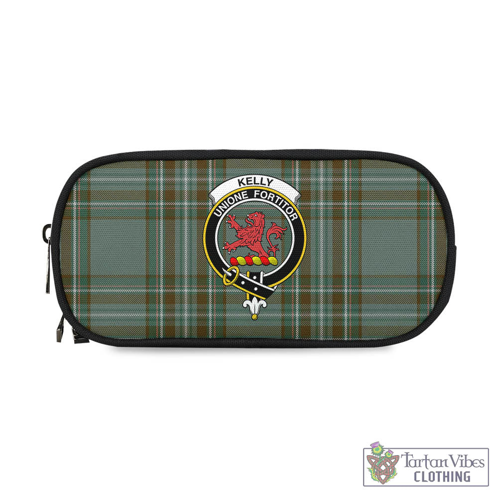 Tartan Vibes Clothing Kelly Dress Tartan Pen and Pencil Case with Family Crest