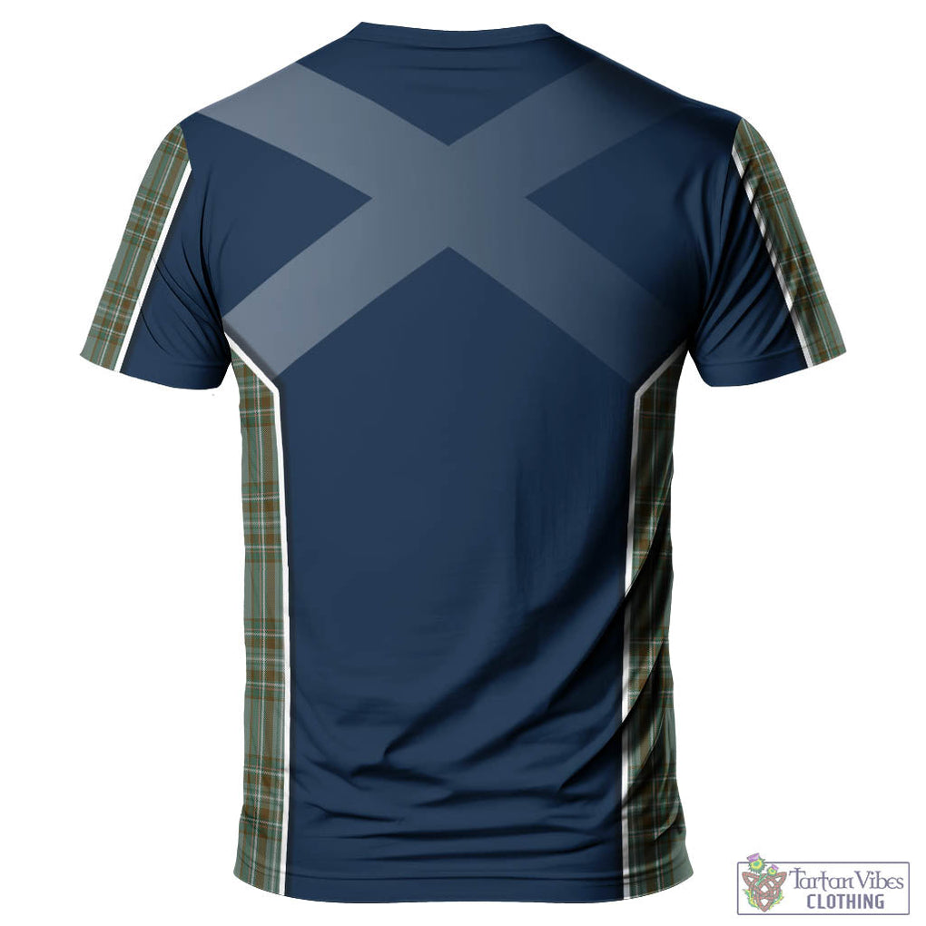 Tartan Vibes Clothing Kelly Dress Tartan T-Shirt with Family Crest and Scottish Thistle Vibes Sport Style