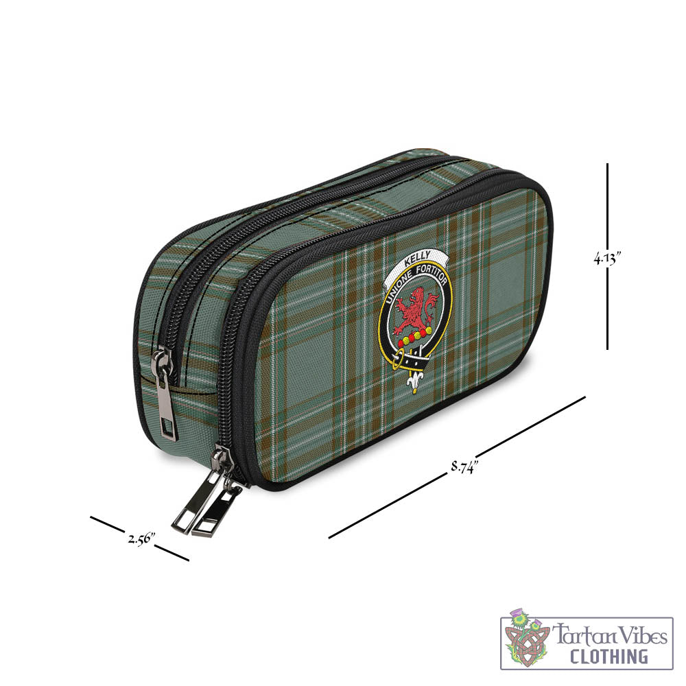 Tartan Vibes Clothing Kelly Dress Tartan Pen and Pencil Case with Family Crest