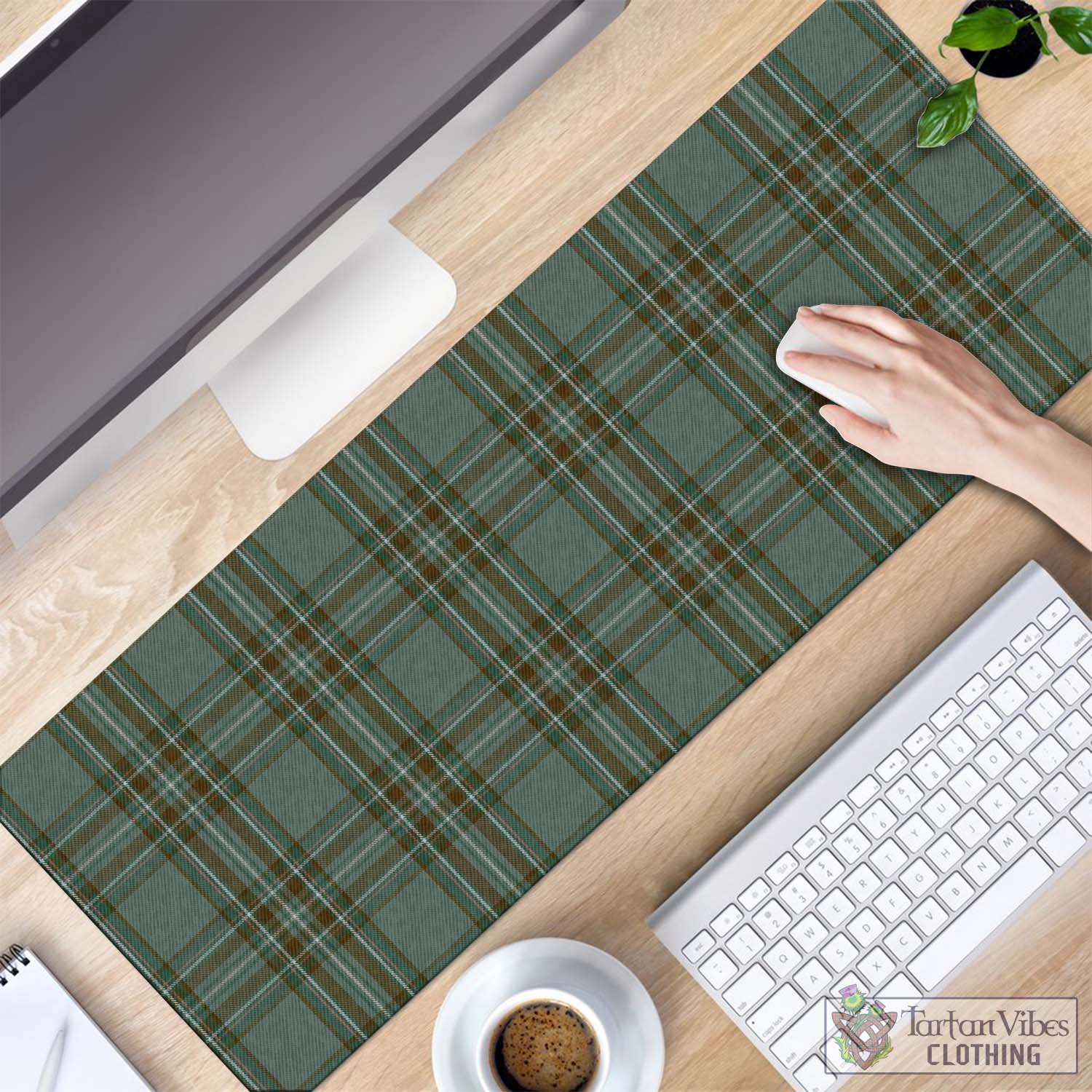 Tartan Vibes Clothing Kelly Dress Tartan Mouse Pad