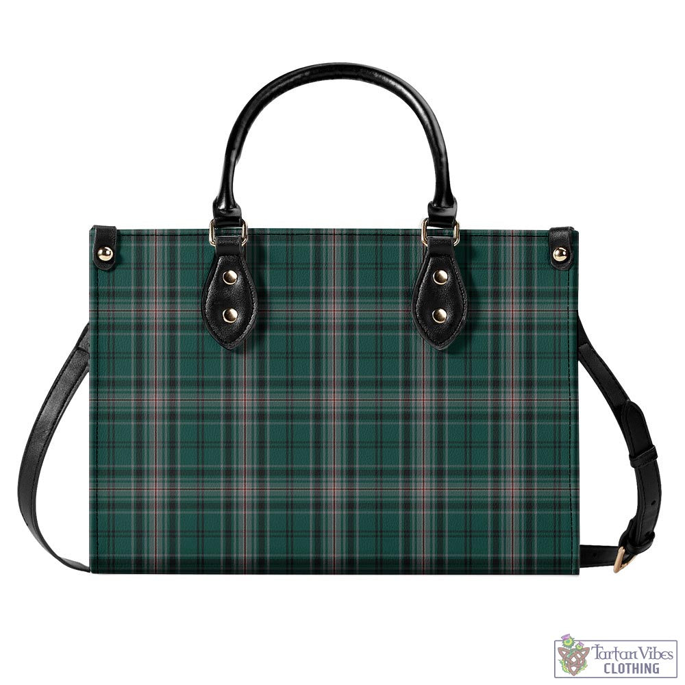 Tartan Vibes Clothing Kelly of Sleat Hunting Tartan Luxury Leather Handbags