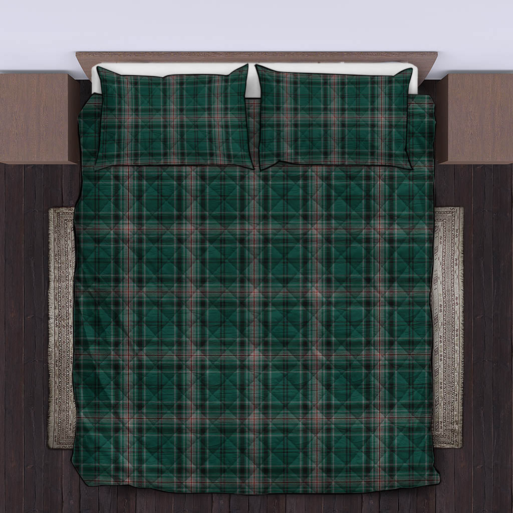 Kelly of Sleat Hunting Tartan Quilt Bed Set King - Tartan Vibes Clothing