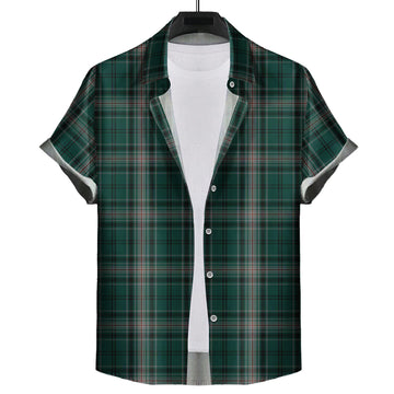 Kelly of Sleat Hunting Tartan Short Sleeve Button Down Shirt