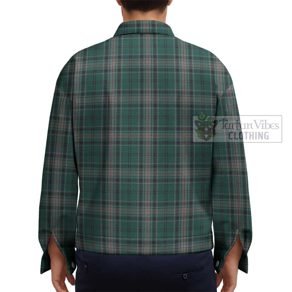 Kelly of Sleat Hunting Tartan Unisex Lapel Cotton Jacket - Tartan Vibes Clothing