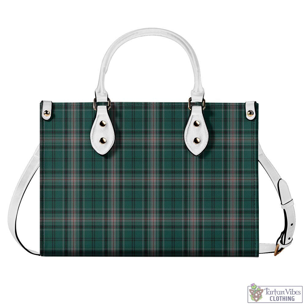 Tartan Vibes Clothing Kelly of Sleat Hunting Tartan Luxury Leather Handbags