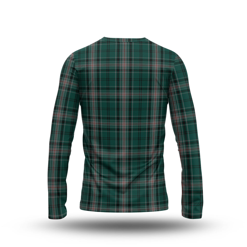 kelly-of-sleat-hunting-tartan-long-sleeve-t-shirt-with-family-crest