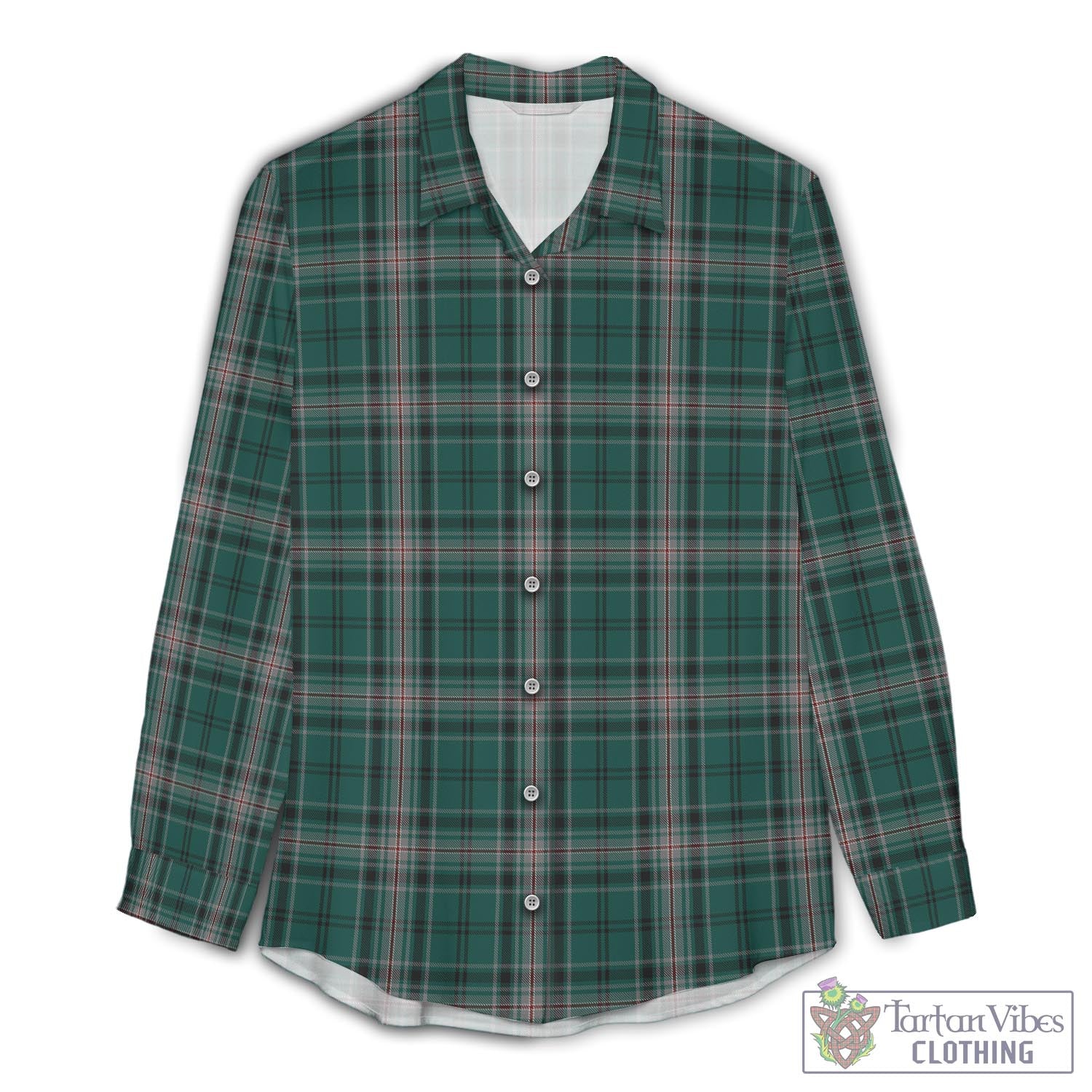 Kelly of Sleat Hunting Tartan Womens Casual Shirt