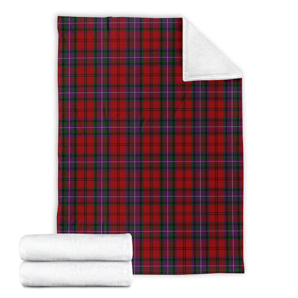 Kelly of Sleat Red Tartan Blanket X-Large 59 x 79 inches 150 x 200 cm - Tartan Vibes Clothing