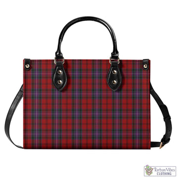 Kelly of Sleat Red Tartan Luxury Leather Handbags