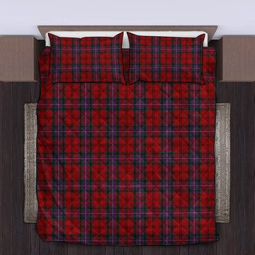 Kelly of Sleat Red Tartan Quilt Bed Set