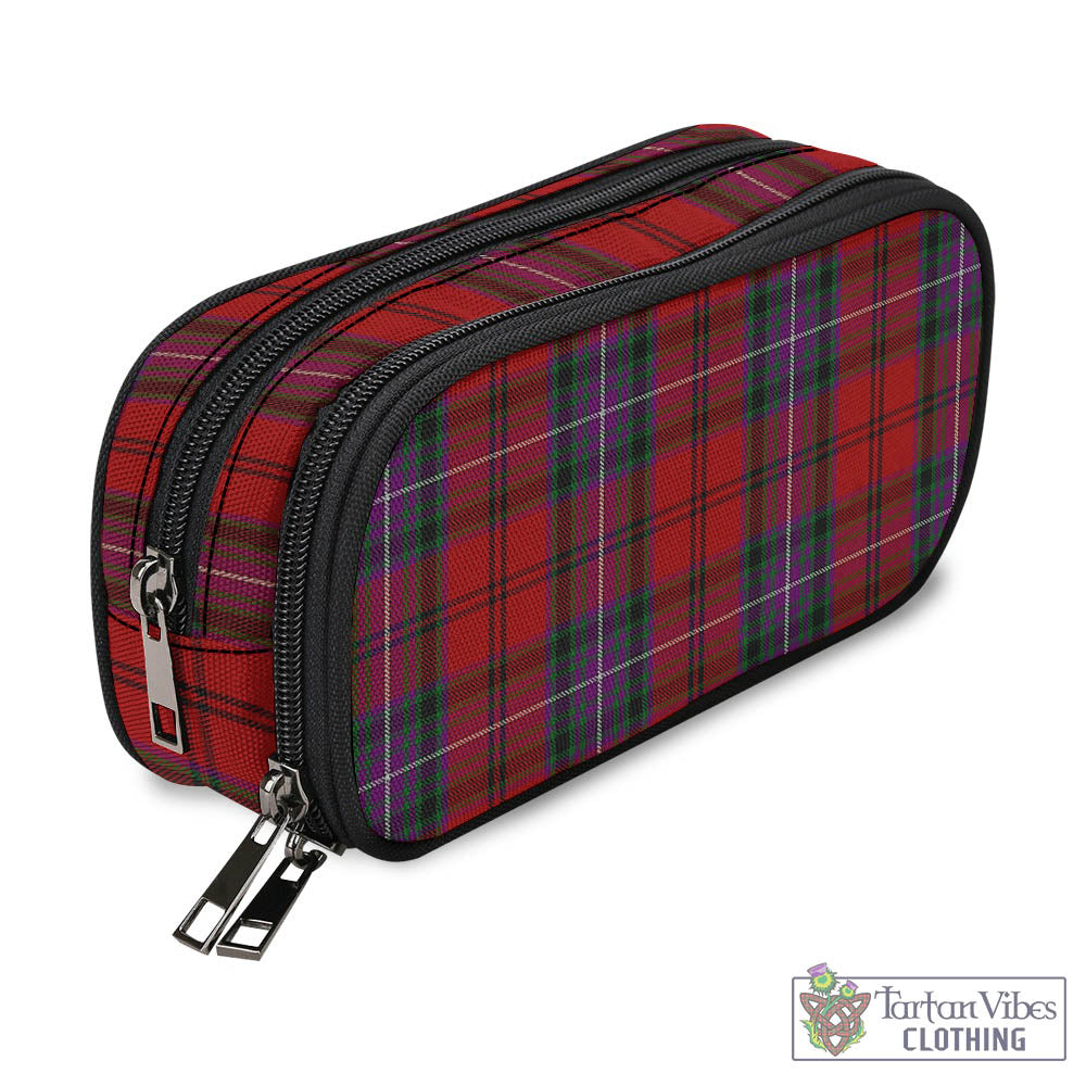 Tartan Vibes Clothing Kelly of Sleat Red Tartan Pen and Pencil Case